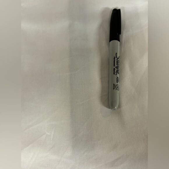 NWT Express The Essential Shirt White Black Trim Silver Hardware Button Up Top S - Picture 5 of 8